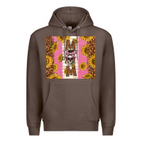 Coffee skull mom sunflowers Premium Hoodie - TumblerDesignByShophia
