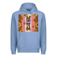 Colony Blue skull mom sunflowers Premium Hoodie - TumblerDesignByShophia