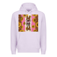 Lilac skull mom sunflowers Premium Hoodie - TumblerDesignByShophia