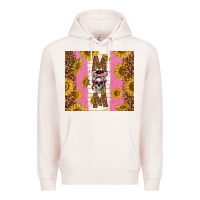 Pale Pink skull mom sunflowers Premium Hoodie - TumblerDesignByShophia