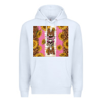 White skull mom sunflowers Premium Hoodie - TumblerDesignByShophia