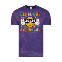 Cloud Purple peace out 2024 3rd grade Vintage Tee - JahusDesignShop