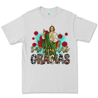Dove Grey san judas gracias Premium Tee - JahusDesignShop