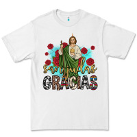 White san judas gracias Premium Tee - JahusDesignShop