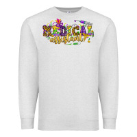Oatmeal Heather MA Medical Assistant Mardi Gras Premium Sweatshirt - HowdyJamesFarm