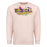 Pale Pink MA Medical Assistant Mardi Gras Premium Sweatshirt - HowdyJamesFarm