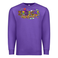 Purple MA Medical Assistant Mardi Gras Premium Sweatshirt - HowdyJamesFarm