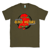 Army Green black history month Classic Tee - MaliasSmallBusiness