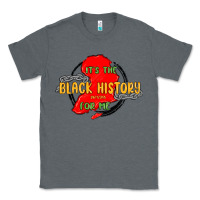Charcoal Heather black history month Classic Tee - MaliasSmallBusiness