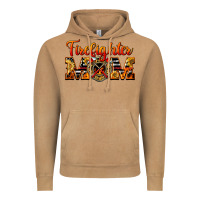 Vintage Camel American Firefighter Mom Vintage Hoodie - LillyAllenDesigns