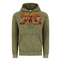 Vintage Olive American Firefighter Mom Vintage Hoodie - LillyAllenDesigns