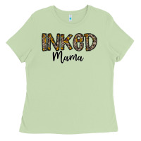 Matcha ınked mama Ladies Tee - CowhideDigitalArt