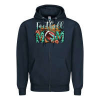 Navy Football Mom Zipper Hoodie - Bettercallsaul