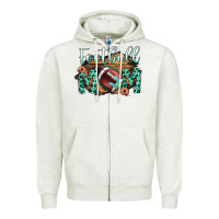 Football Mom Zipper Hoodie | Teevron