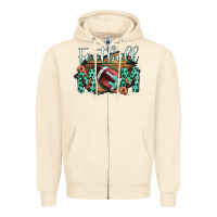 Sandshell Football Mom Zipper Hoodie - Bettercallsaul
