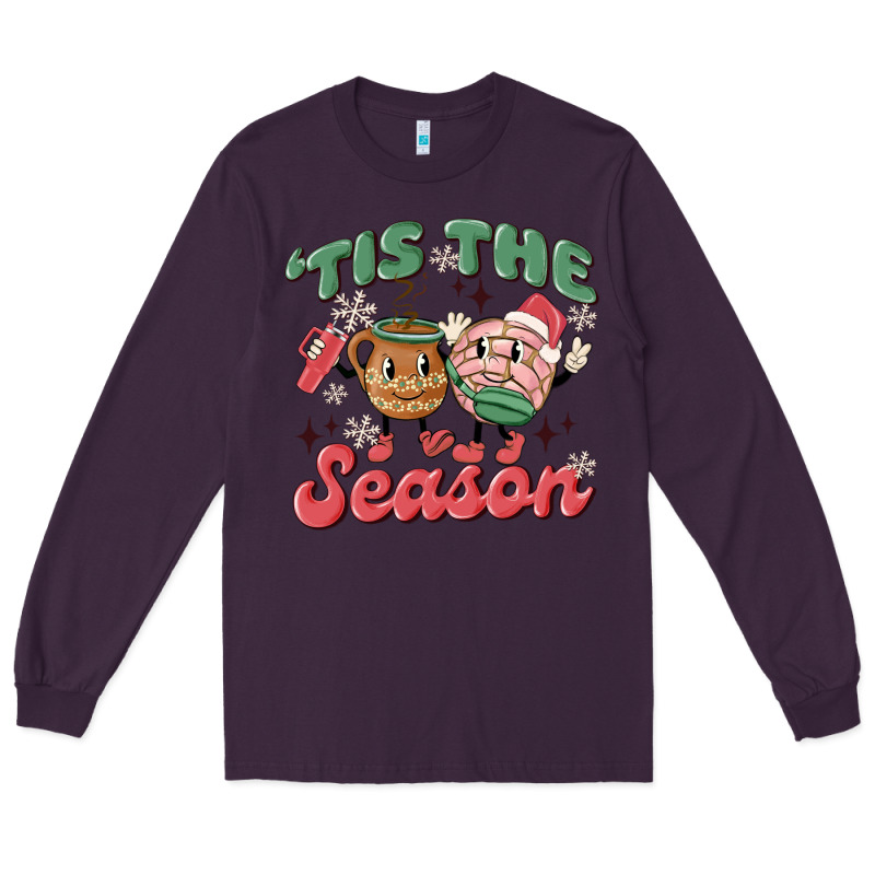 Mexican Christmas Tis The Season Long Sleeve Tee by MaliasSmallBusiness | Teevron