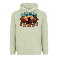 Matcha Cowboys never die Heavyweight Hoodie - HowdyJamesFarm