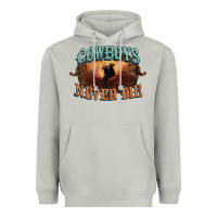 Moon Dust Cowboys never die Heavyweight Hoodie - HowdyJamesFarm