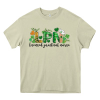 Mossy st. patricks day registered nurse lpn heart Heavy Core Tee - BarkalooDesign