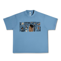 Pebble Blue black woman confident Urban Heavy Tee - MaliasSmallBusiness