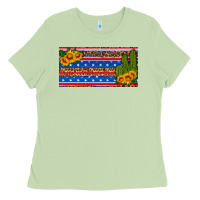 Matcha usa sunflower and cactus license plate Ladies Tee - HRA Design Shop
