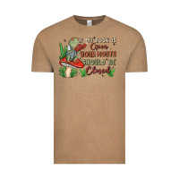 Vintage Coffee if my book is open your mouth should be closed malia Vintage Tee - MaliasSmallBusiness
