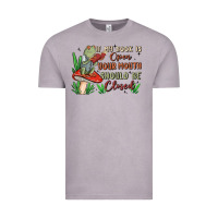 Vintage Zinc if my book is open your mouth should be closed malia Vintage Tee - MaliasSmallBusiness