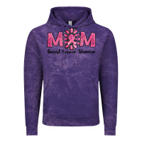 Cloud Purple breast cancer warrior mom Vintage Hoodie - Jasminsmagicworld