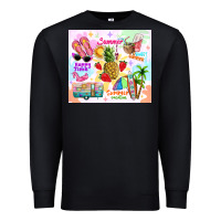 Black summer beach Premium Sweatshirt - TumblerDesignByShophia