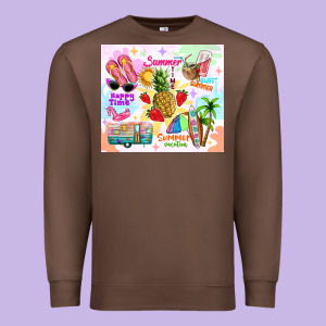 Summer Beach Premium Sweatshirt Designed By Tumblerdesignbyshophia