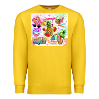 Lemon summer beach Premium Sweatshirt - TumblerDesignByShophia