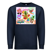 Navy summer beach Premium Sweatshirt - TumblerDesignByShophia