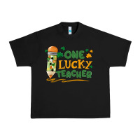 One Lucky Teacher Urban Heavy Tee | Teevron