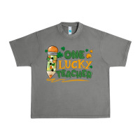 Tornado one lucky teacher Urban Heavy Tee - MaliasSmallBusiness