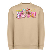 Mushroom unicorn coffee cups Heavyweight Sweatshirt - NancyCooperArtShop