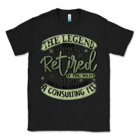 Black the legend has officially retired Classic Tee - MaliasSmallBusiness