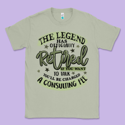 The Legend Has Officially Retired Classic Tee Designed By Maliassmallbusiness