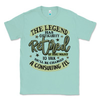Seafoam the legend has officially retired Classic Tee - MaliasSmallBusiness