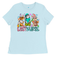 Baby Blue east nurse Ladies Tee - RacoonDesign