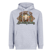 Heather Grey Chasin you like a shot of whiskey bull skull Heavyweight Hoodie - HowdyJamesFarm