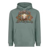 Sage Chasin you like a shot of whiskey bull skull Heavyweight Hoodie - HowdyJamesFarm