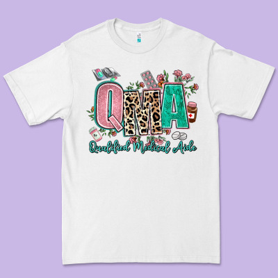 Qma Qualified Medical Aide Premium Tee Designed By Adodesignshop