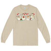 Mushroom pantasmas mexican christmas ghosts Long Sleeve Tee - MaliasSmallBusiness