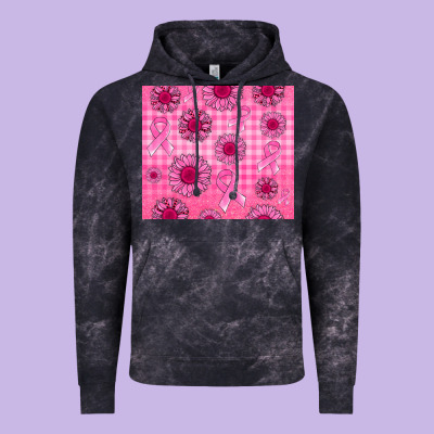 Breast Cancer Vintage Hoodie Designed By Jasminsmagicworld
