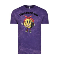 Cloud Purple boujee ballpark babe Vintage Tee - MaliasSmallBusiness