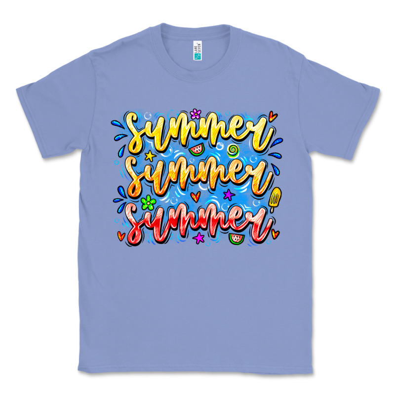 Summer Summer Summer Classic Tee by CowhideDigitalArt | Teevron