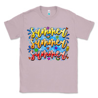 Lilac Summer Summer Summer Classic Tee - CowhideDigitalArt
