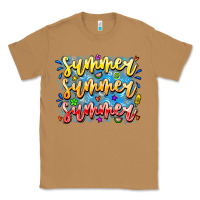 Toasted Coconut Summer Summer Summer Classic Tee - CowhideDigitalArt