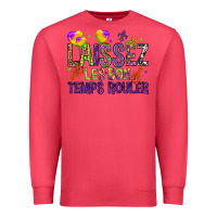 Cardinal Loissez les bon temps rouler with balloon Premium Sweatshirt - HowdyJamesFarm