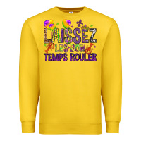 Lemon Loissez les bon temps rouler with balloon Premium Sweatshirt - HowdyJamesFarm